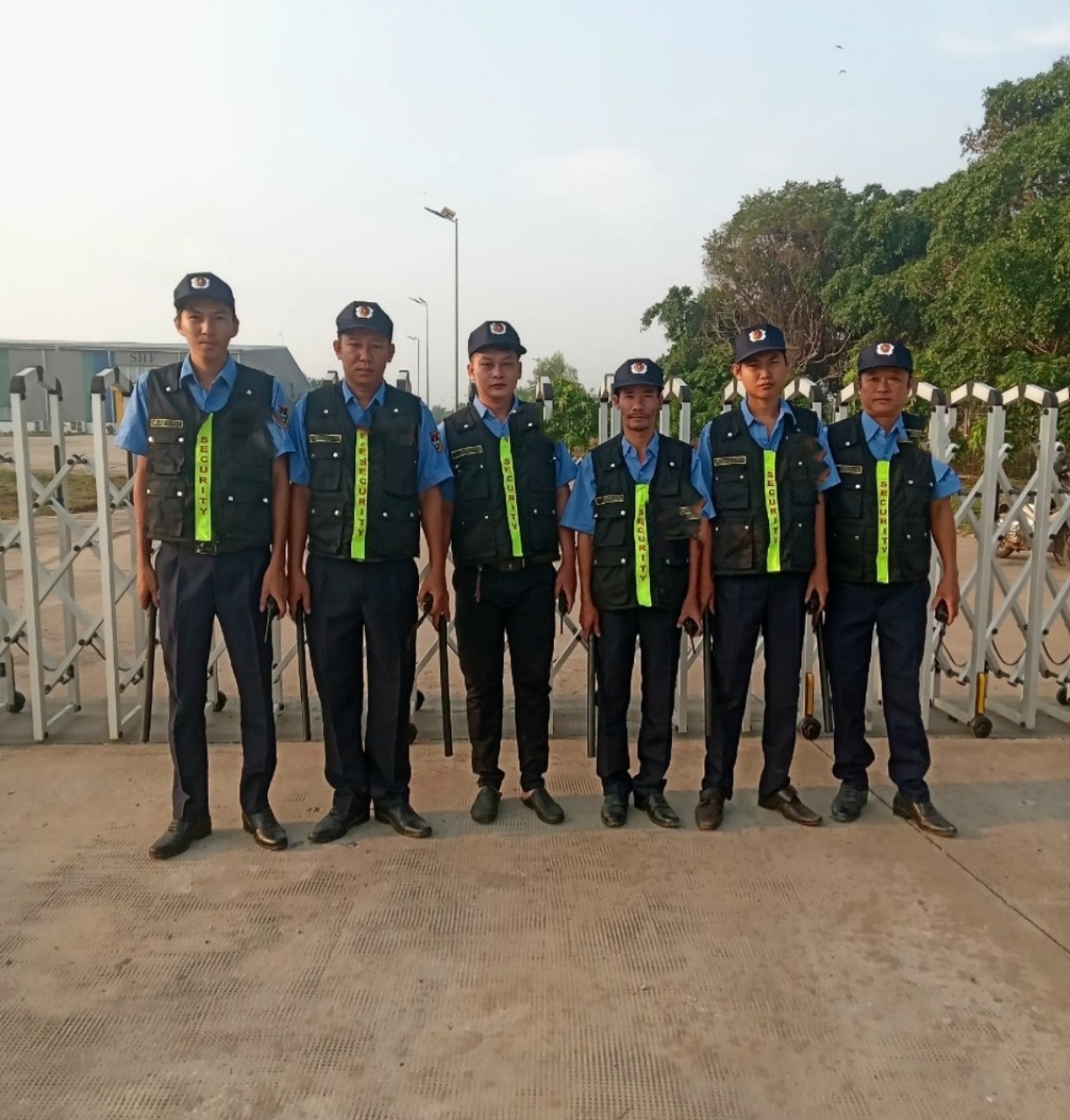 Bảo vệ vòng ngoài tại KCN Bắc Đồng Phú - Bình Phước